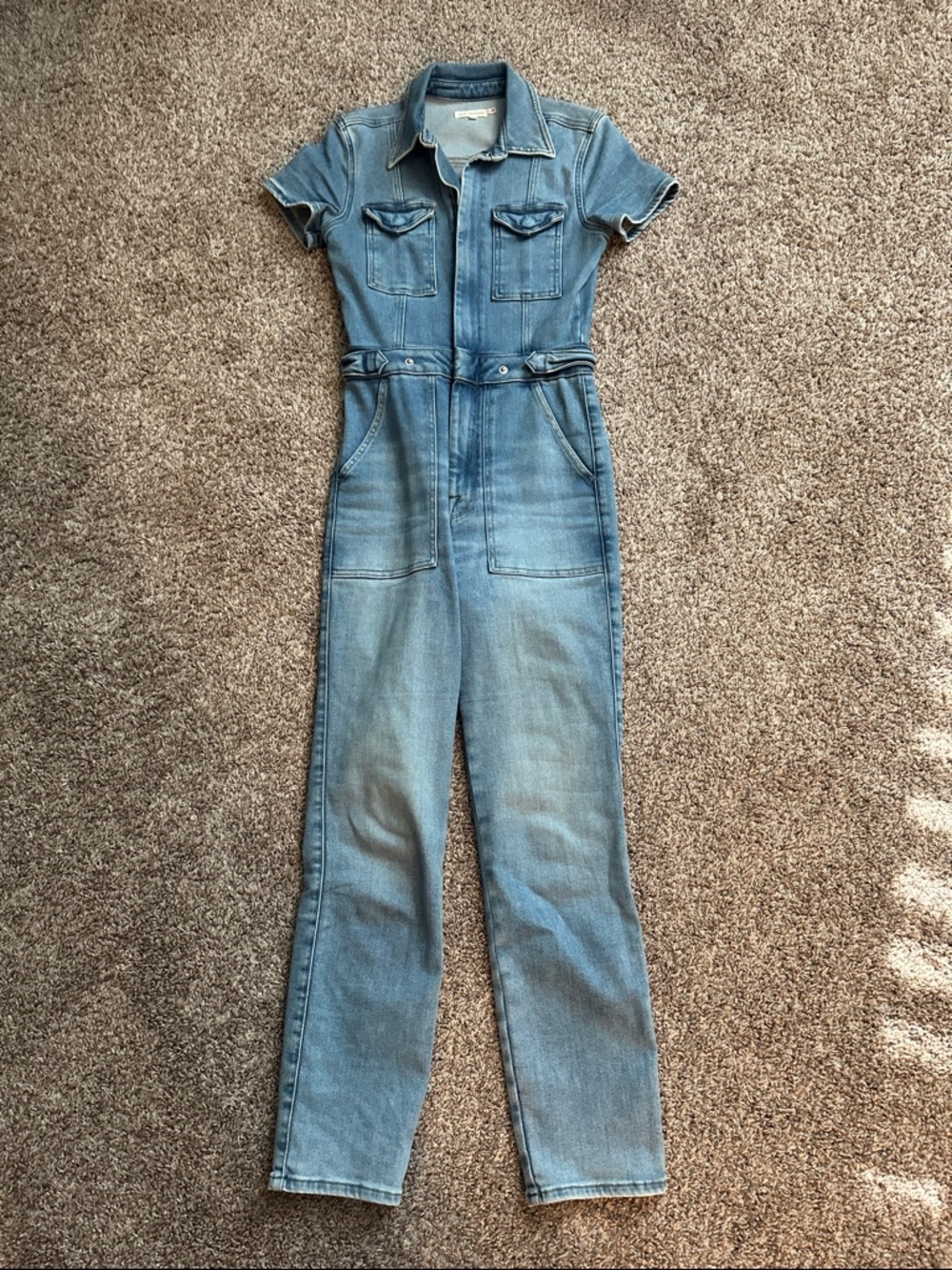 Good American Denim Jumpsuit Size Small GREAT CONDITION!